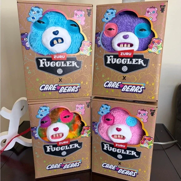 NWT Zuru Fuggler x Care Bears Limited Edition 9” Plush choose one - Picture 6 of 12